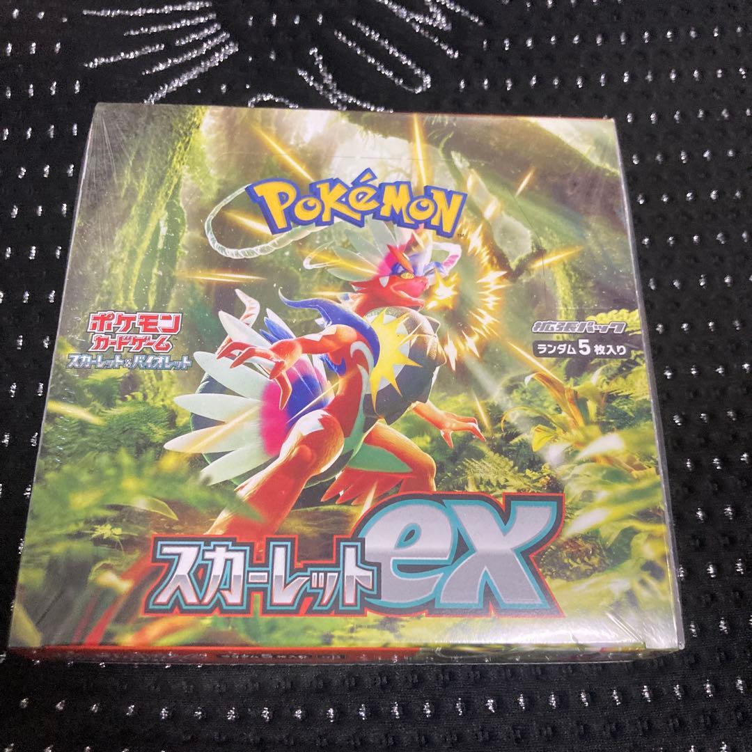 ポケモンカードゲーム スカーレットex 1BOX シュリンク付き