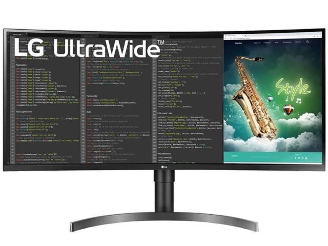 LG 35WN75C-B ウルトラワイドモニター