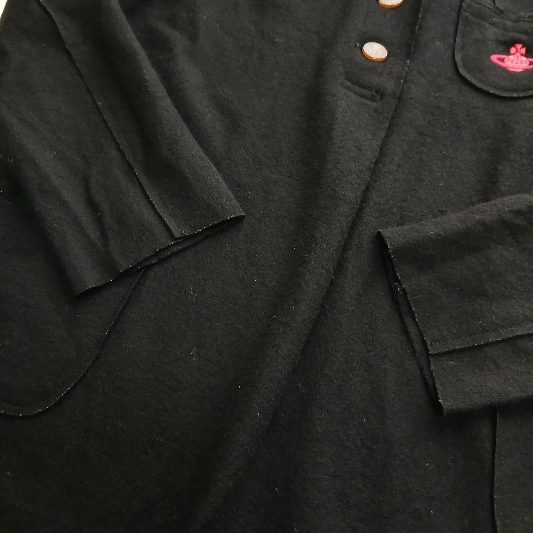 【Vivienne Westwood】オーブ　ウールギャバ　チュニックワンピース