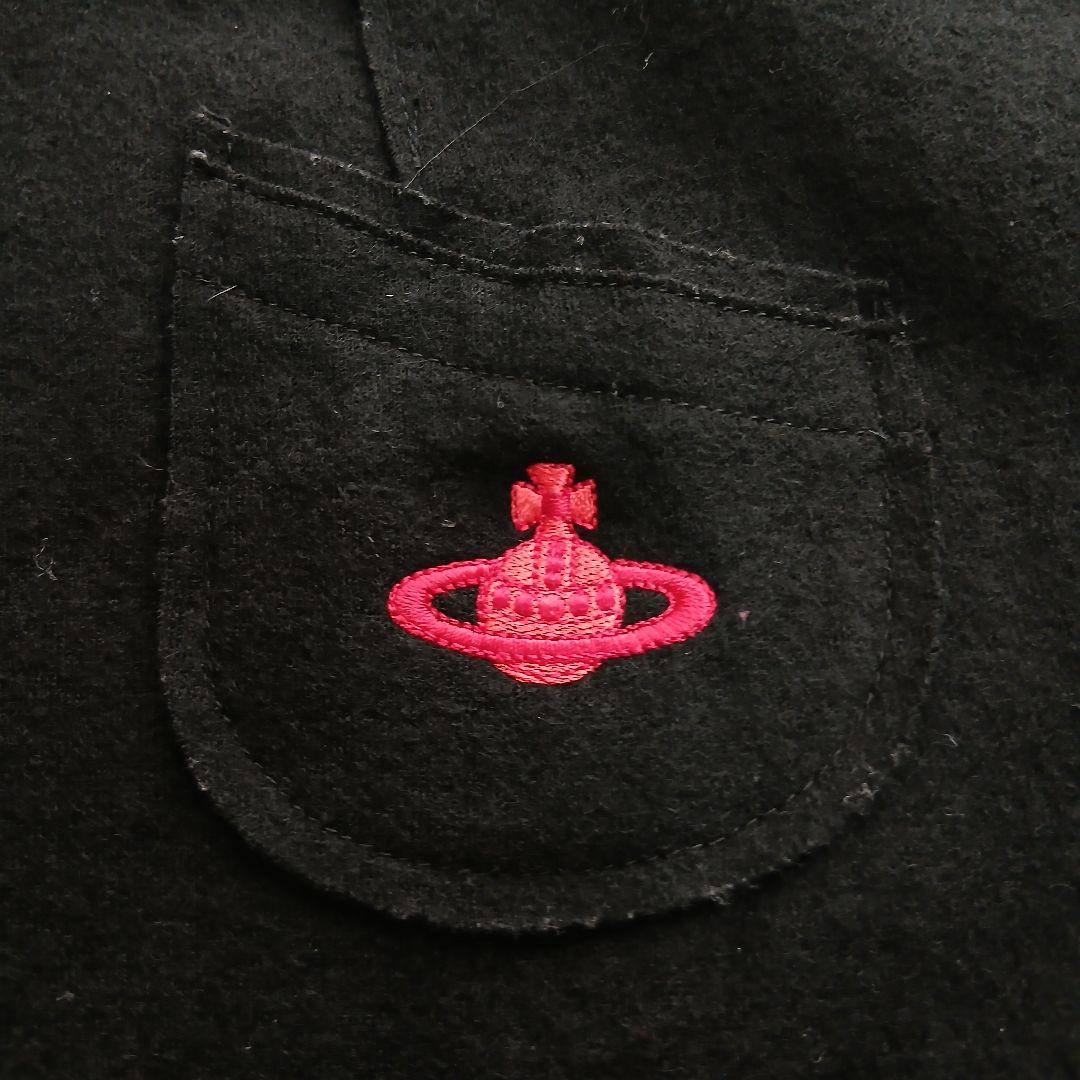 【Vivienne Westwood】オーブ　ウールギャバ　チュニックワンピース