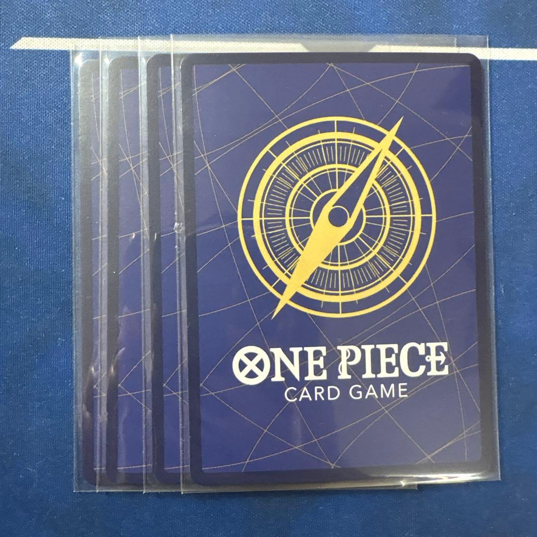 ワンピースカードゲーム プロモ ワンピース学園 ルフィ 4枚セット