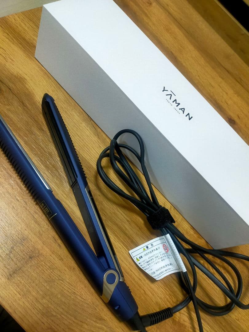YAMAN ストレートヘアアイロン YJMBL ネイビー
