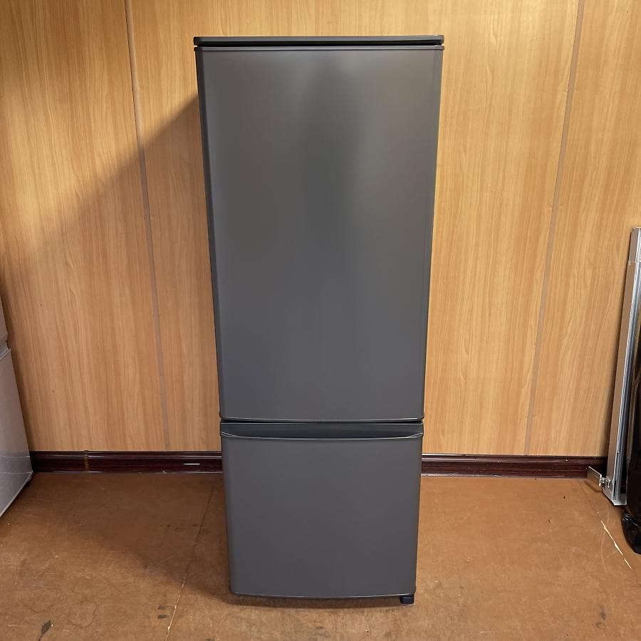 2023年製■三菱 たっぷり168L 冷蔵庫 MR-P17H マットチャコール