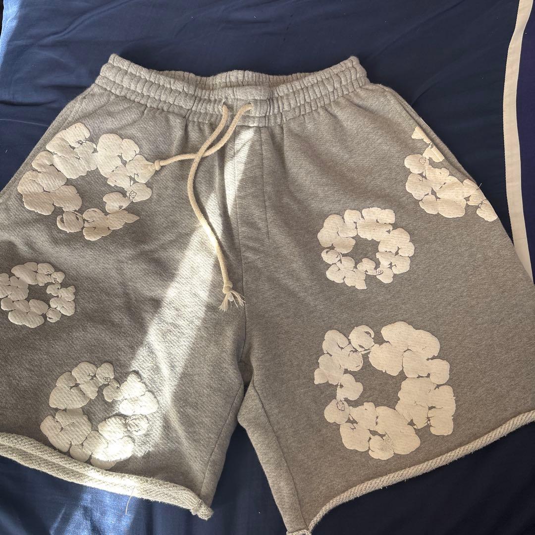 DENIM TEARS フラワープリント ショートパンツ M