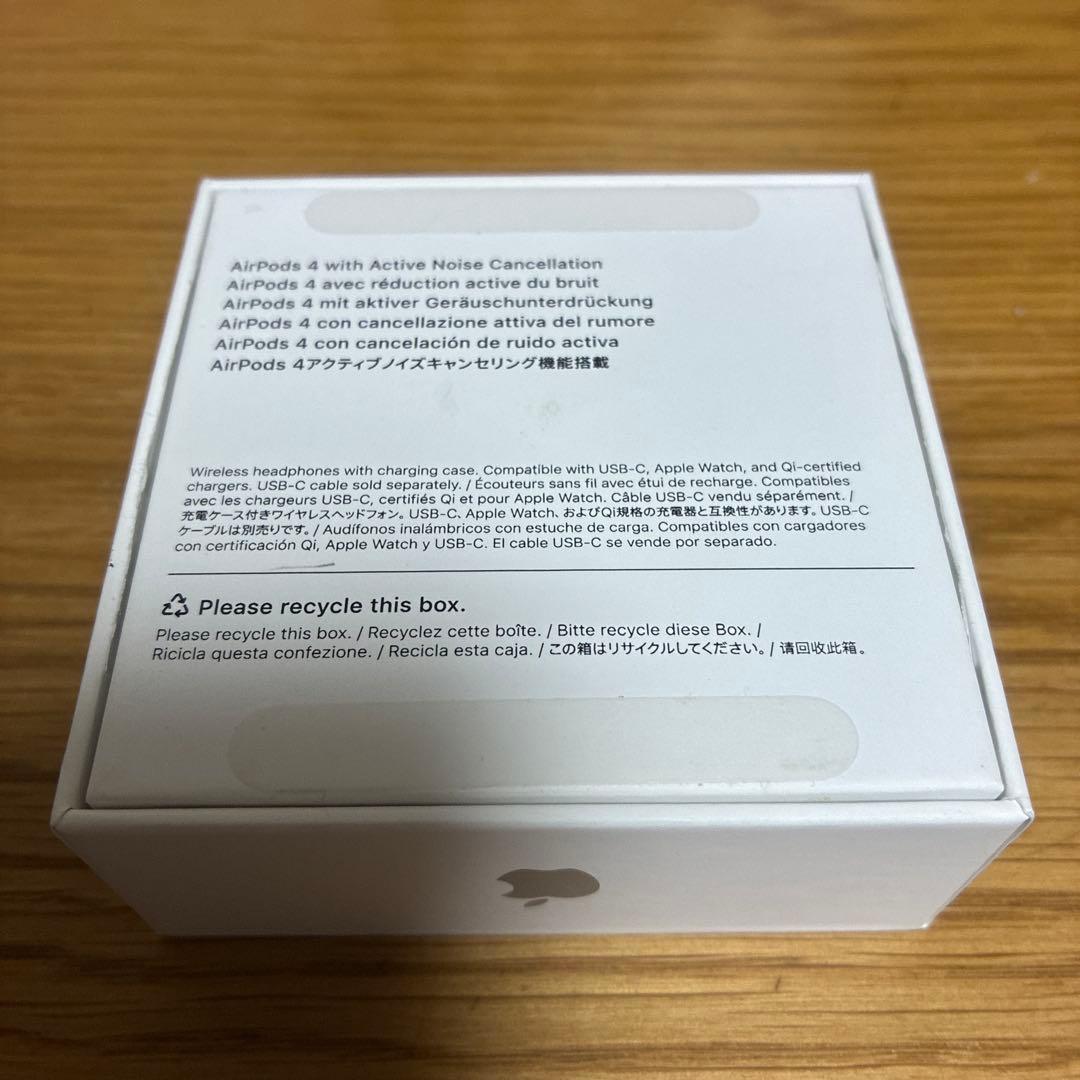 k*o様 AirPods 4 アクティブノイズキャンセリング機能搭載