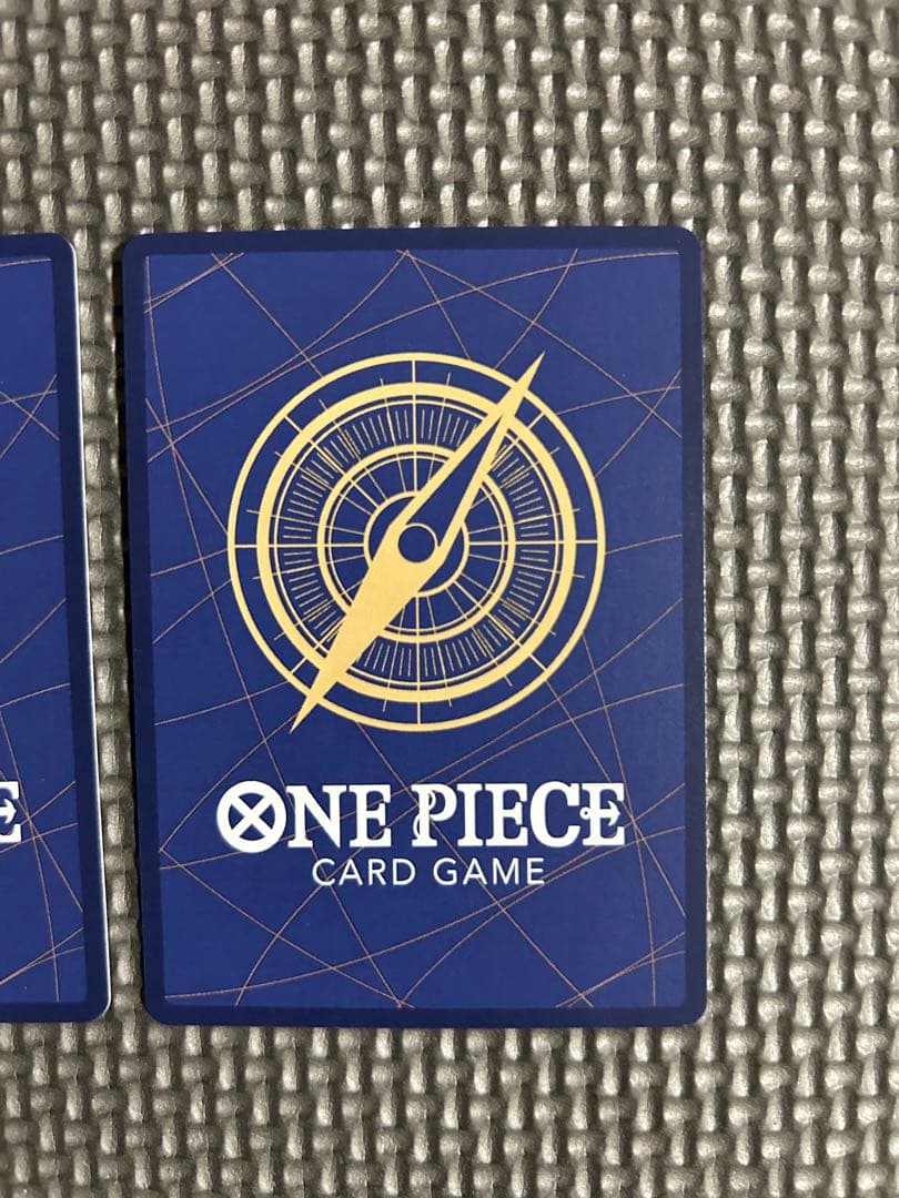 モンキー・D・ルフィ：週刊少年ジャンプ付録　ワンピースカード　2枚セット