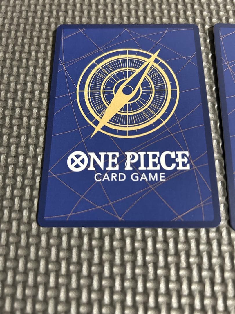 モンキー・D・ルフィ：週刊少年ジャンプ付録　ワンピースカード　2枚セット