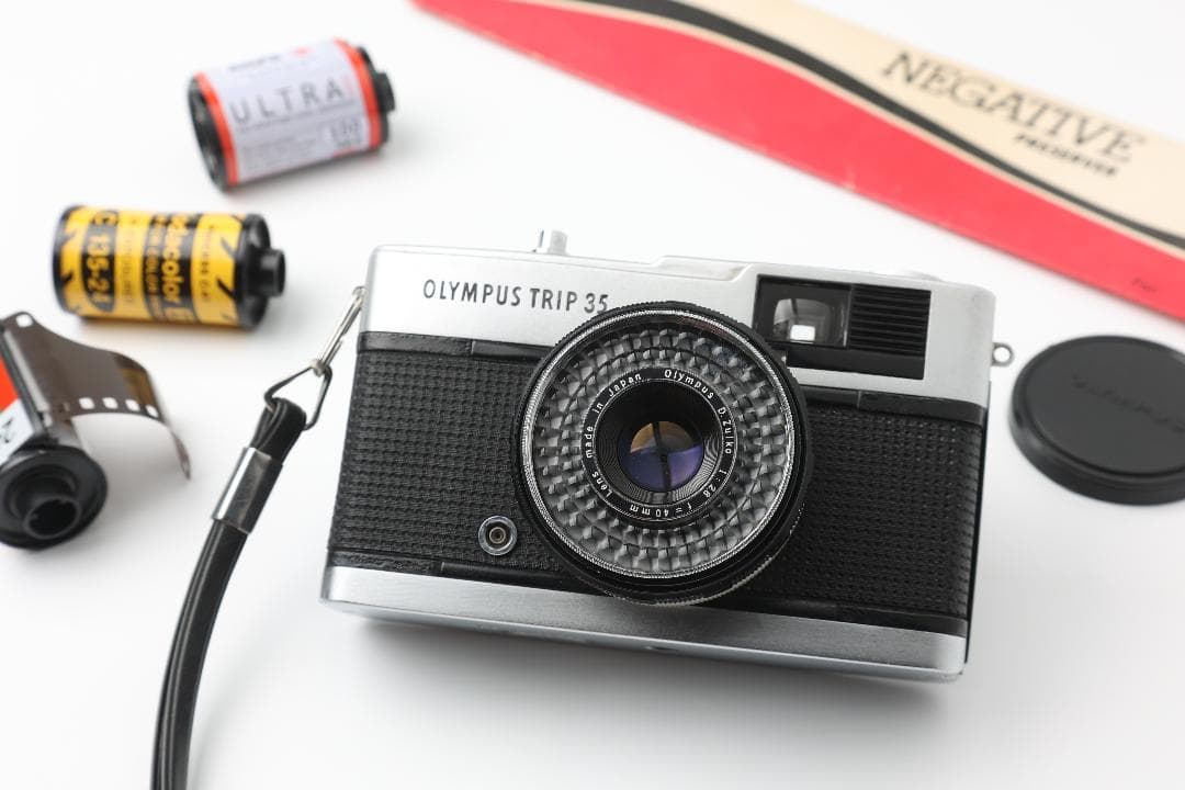 【整備済・美品】オリンパスTRIP 35 簡単操作 フィルムカメラ