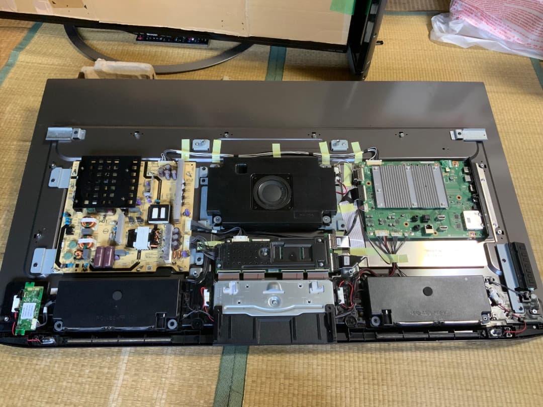 シャープ　4T-C48CQ1 テレビ基板一式　アクオス　有機ELテレビ