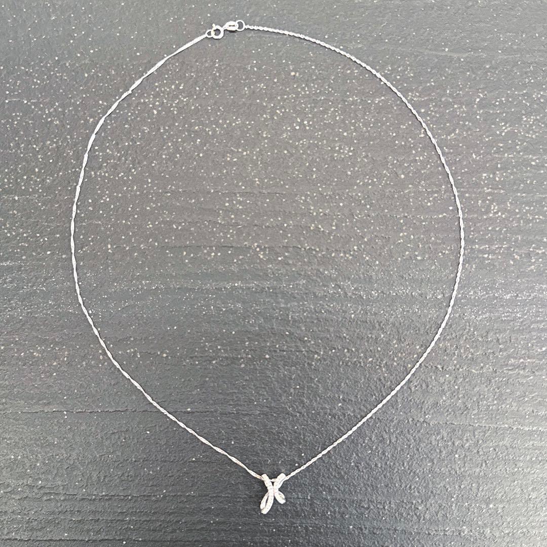 上品 ダイヤモンド ネックレス 24粒 フォーマル