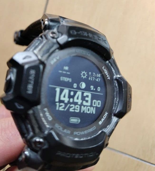 GBD-H2000-1BJR G-SHOCK デジタル腕時計 ブラック
