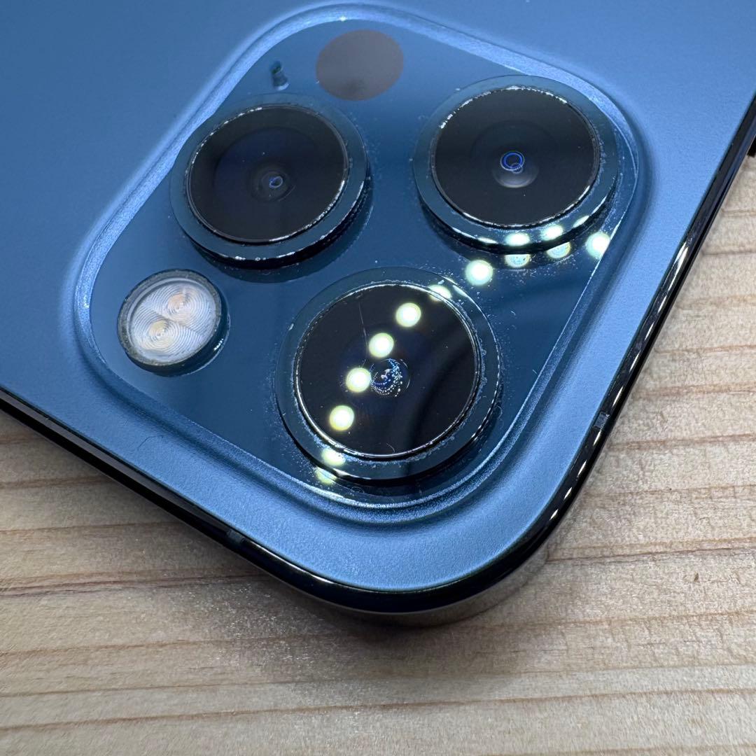 【美品】iPhone12Pro 256GB パシフィックブルー スマホApple