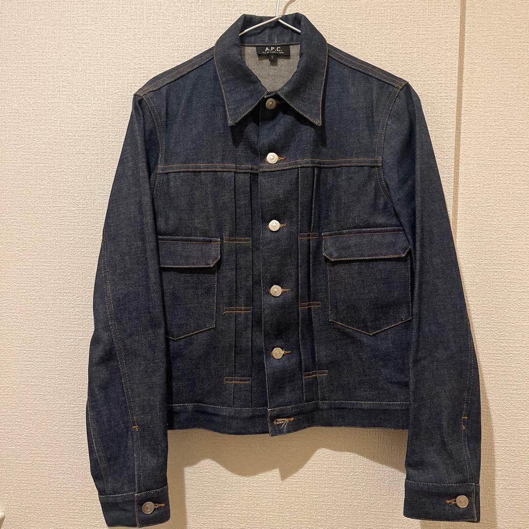 A.P.C. 赤耳　デニムジャケット Sサイズ