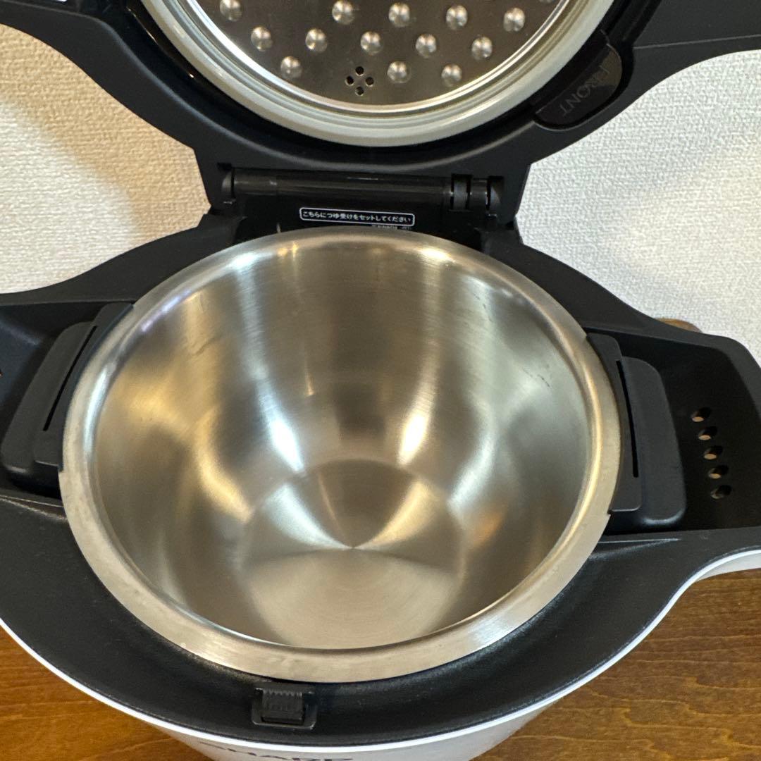 SHARP HEALSIO 電気圧力鍋 KN-HW16E 1.6Lホワイト