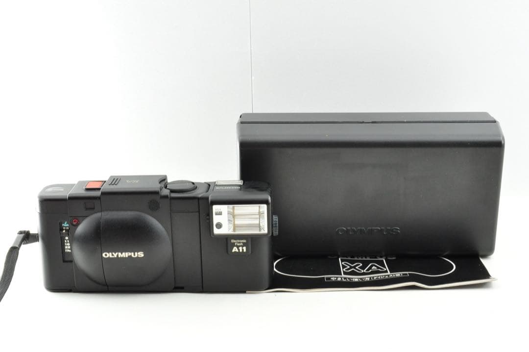 美品⭐︎動作確認済　OLYMPUS XA + A11とNikon L35AD