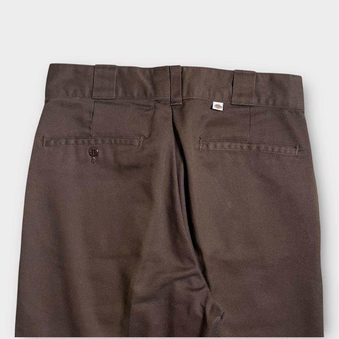 Dickies 80s チノパン ちびタグ 30×32 ブラウン ストレート