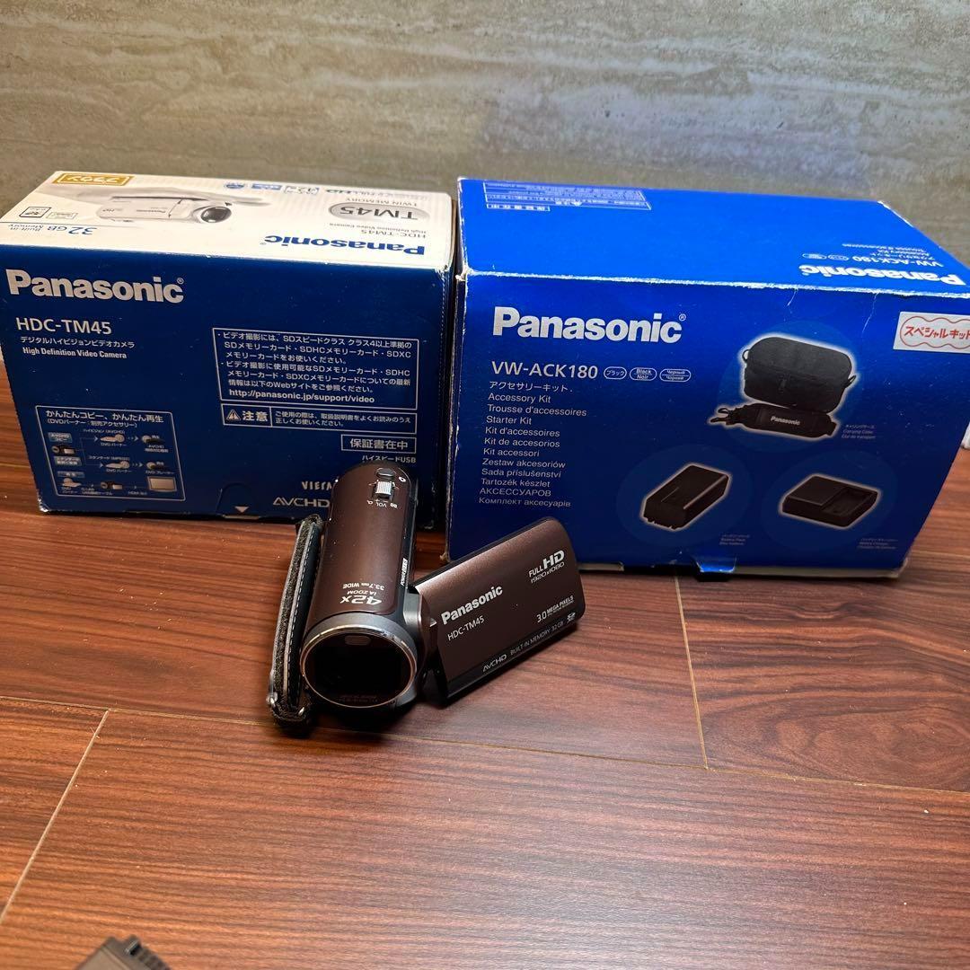 Panasonic HDC-TM45 ビデオカメラ アクセサリーキット 0326