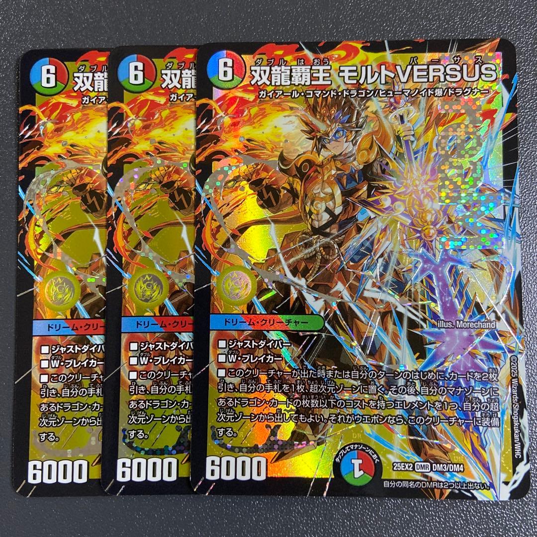 双龍覇王 モルトversus 3枚