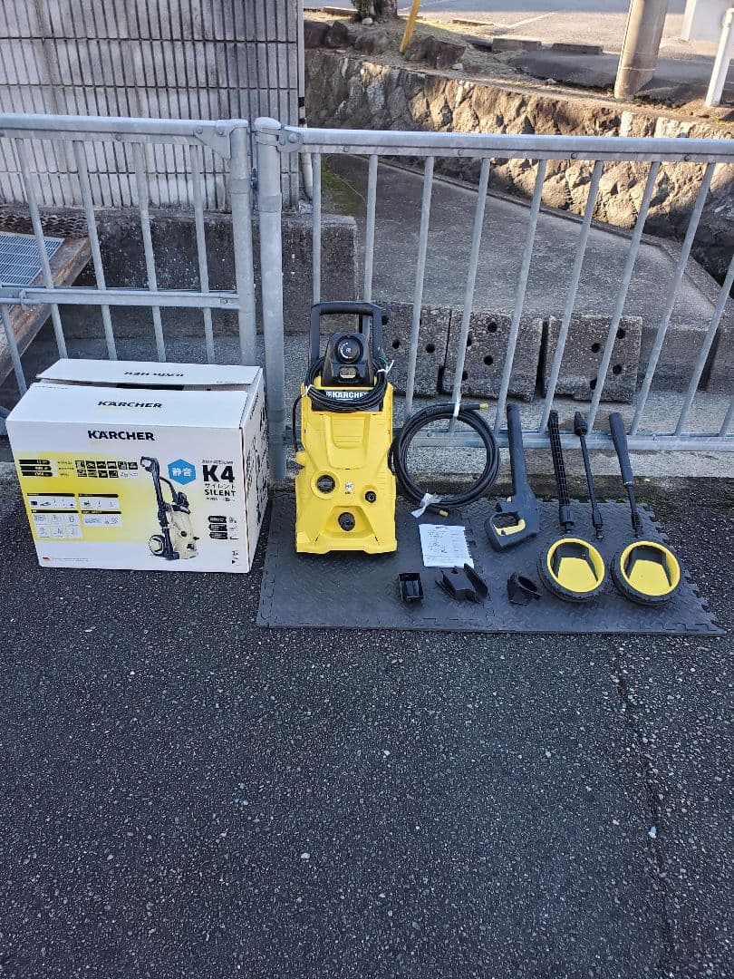 ケルヒャー　高圧洗浄機　K4サイレント　西日本仕様60Hz