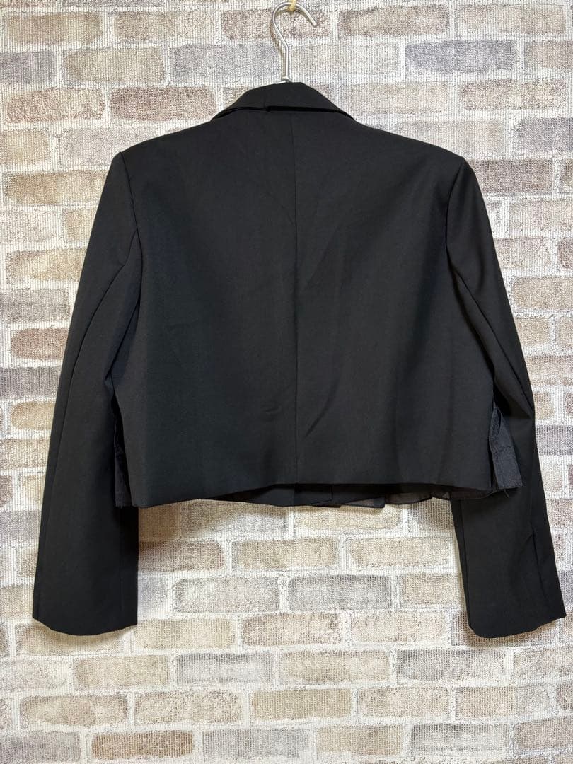 【seven fairy 】テーラードジャケット ブラック/デニム