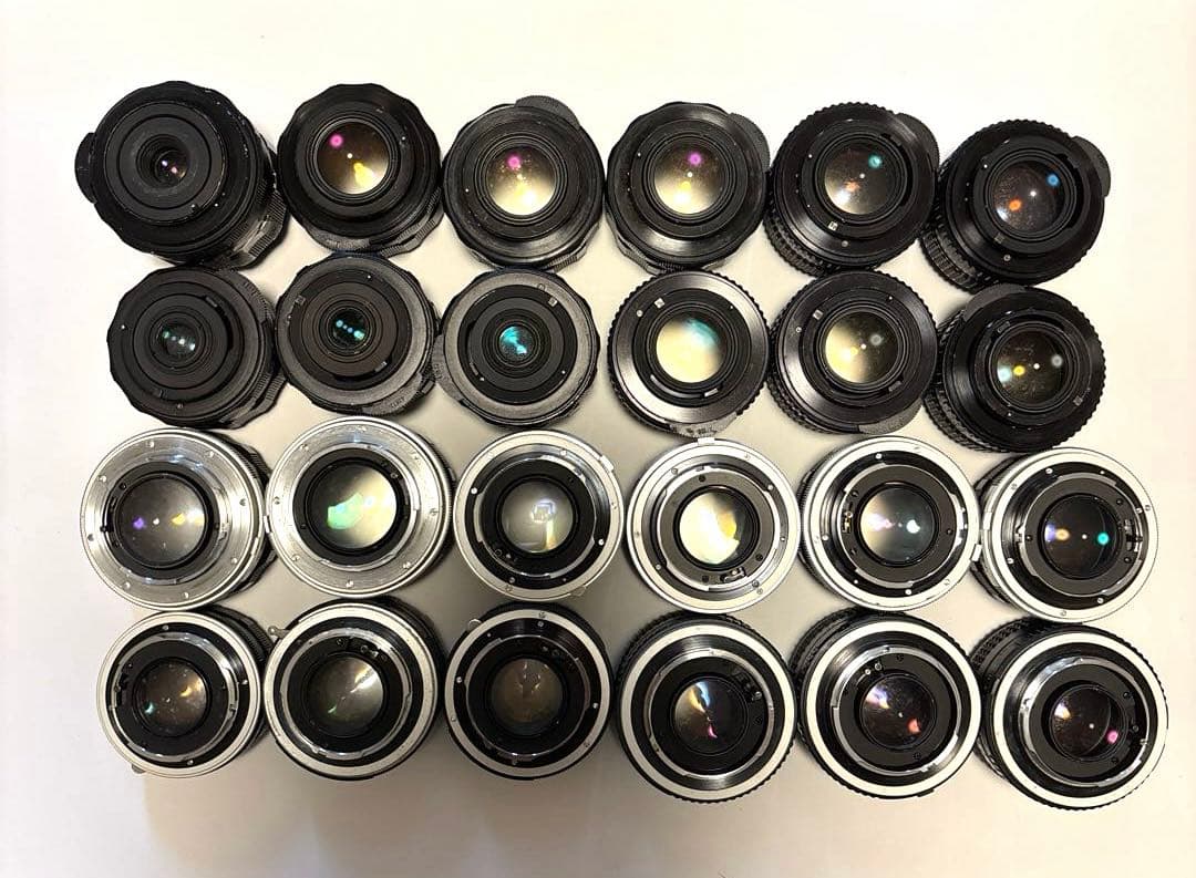 【まとめ売り②】PENTAX、MINOLTAオールドレンズレンズ24点