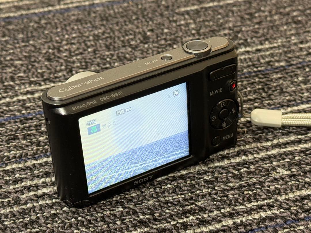 【極美品】 SONY サイバーショット DSC-W810 ブラック デジカメ