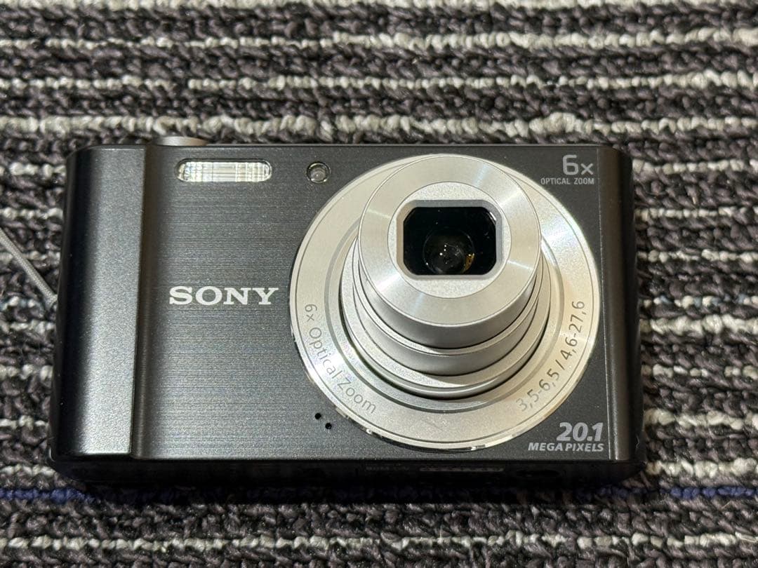 【極美品】 SONY サイバーショット DSC-W810 ブラック デジカメ