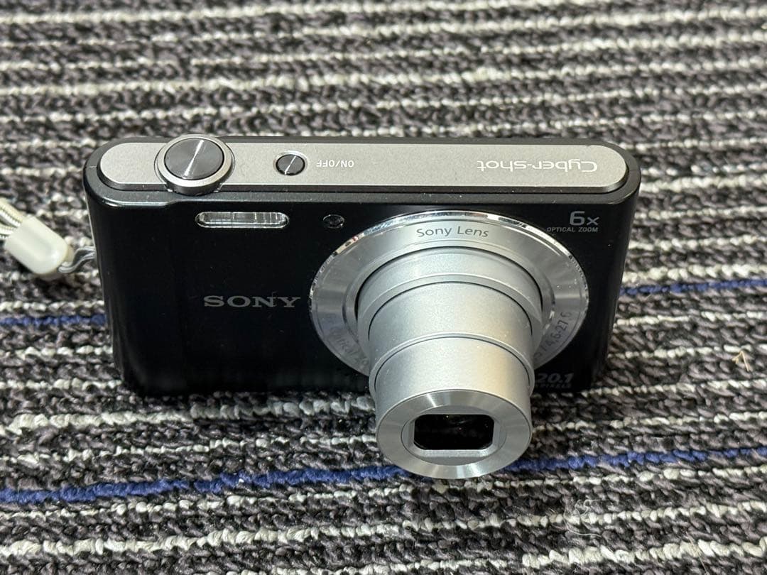 【極美品】 SONY サイバーショット DSC-W810 ブラック デジカメ