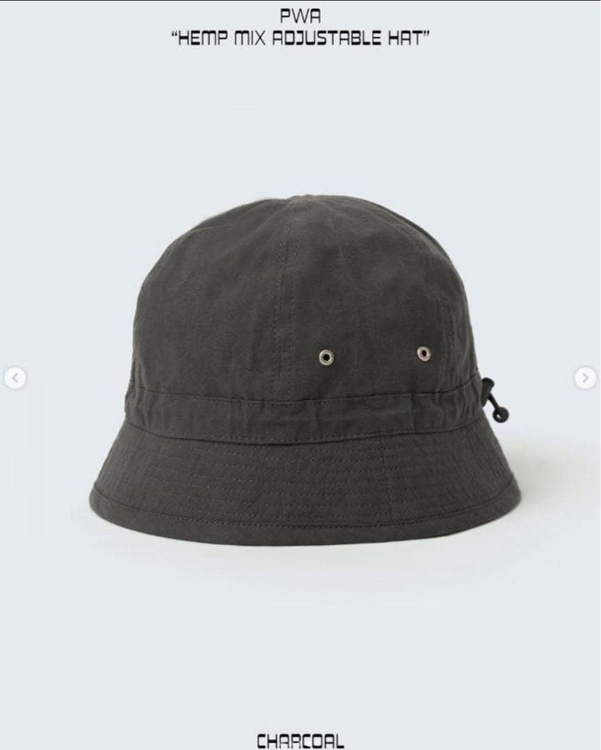 PWA HEMP MIX ADJUSTABLE HAT ハット