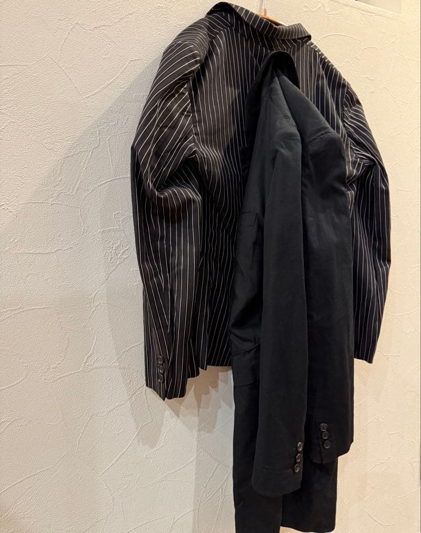 コムデギャルソン 二重 レイヤード ロング ジャケット　2011ss