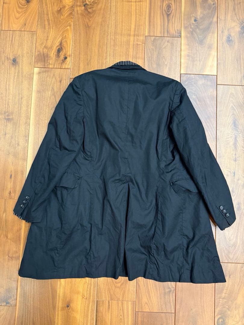 コムデギャルソン 二重 レイヤード ロング ジャケット　2011ss