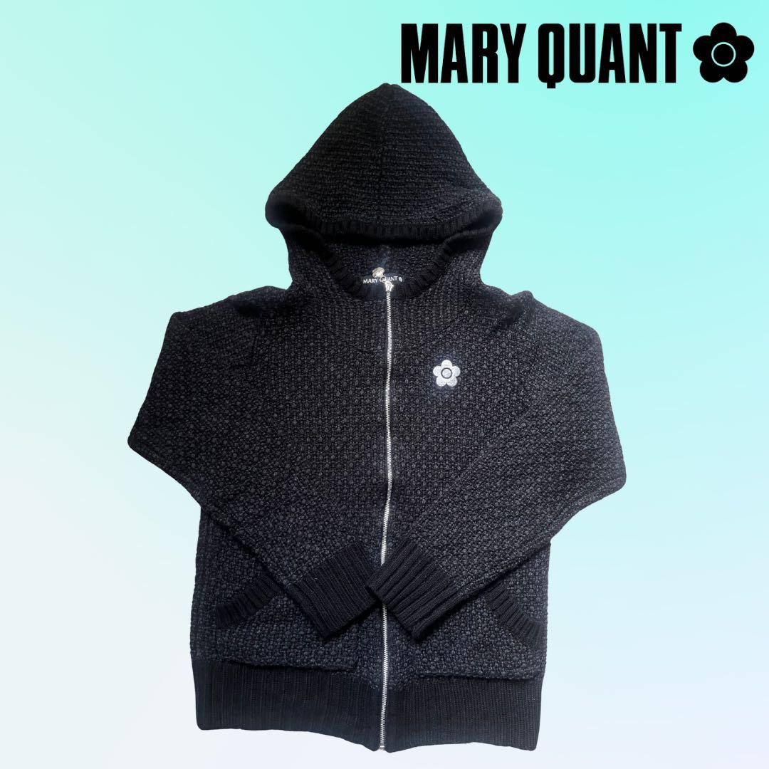 MARY QUANT ニットパーカー マリクワ マリークワント