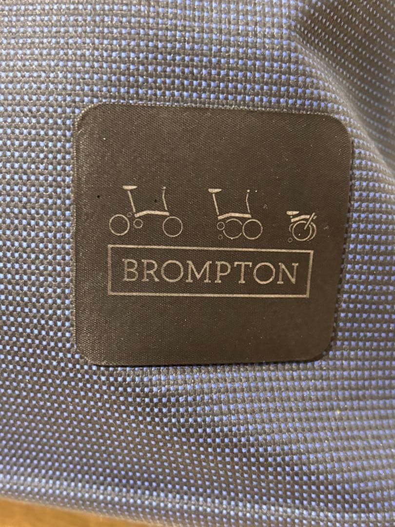 N*h様 ブロンプトンWATERPROOF WITH FRAME ネイビー 9L