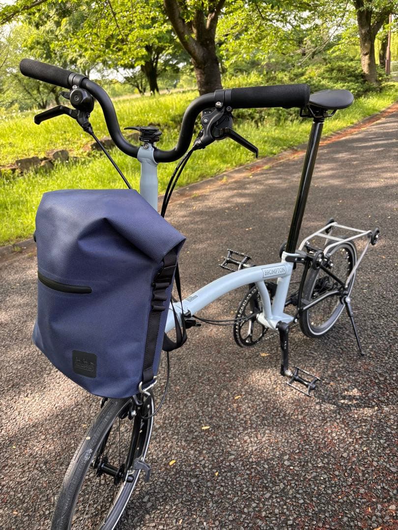 N*h様 ブロンプトンWATERPROOF WITH FRAME ネイビー 9L