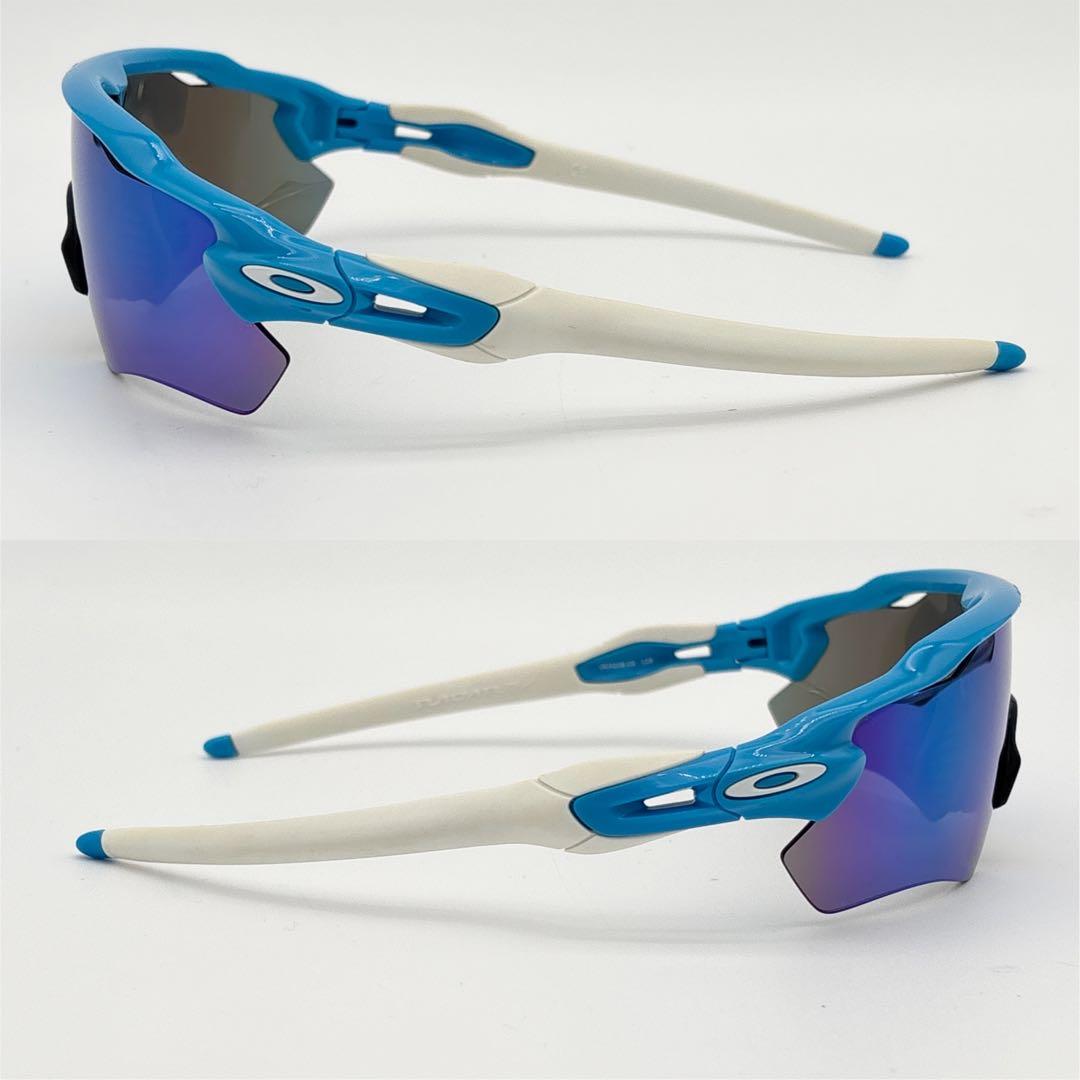 OAKLEY RADBR EV スポーツサングラス ミラーレンズ ケース付