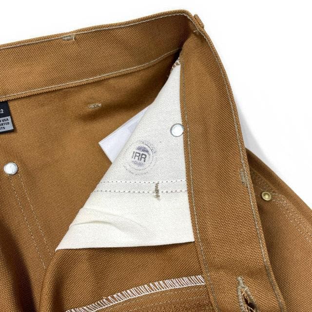 カーハート ワークパンツ US購入 ダブルニー(33×30)茶 181218