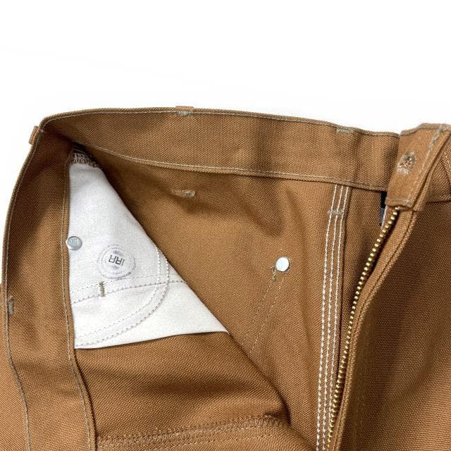 カーハート ワークパンツ US購入 ダブルニー(33×30)茶 181218