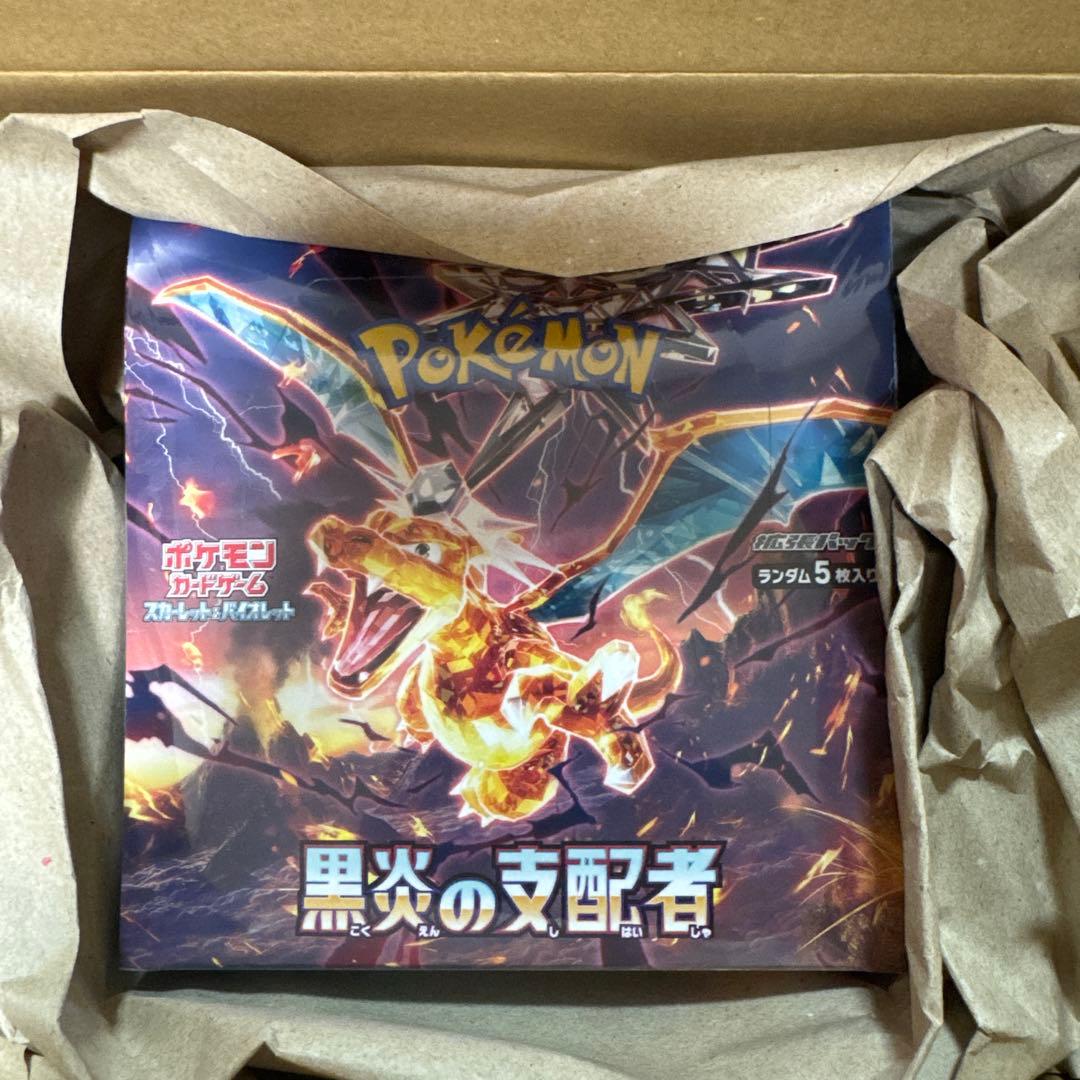 【新品】黒煙の支配者 box シュリンク付き ポケセン産