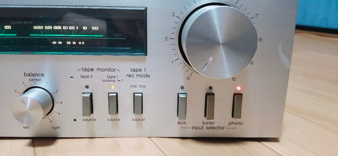 Technics レコードシステム アンプ カセット ラジオ