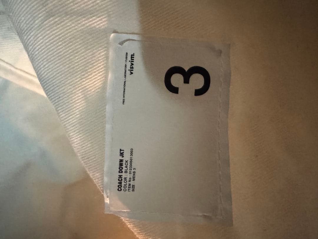 visvim motors Club COACH DOWN JKT ダウン