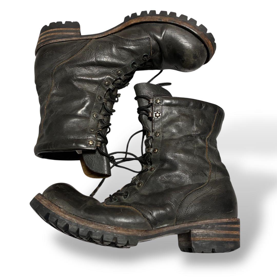 靴 2000s attachment laceupboots grunge