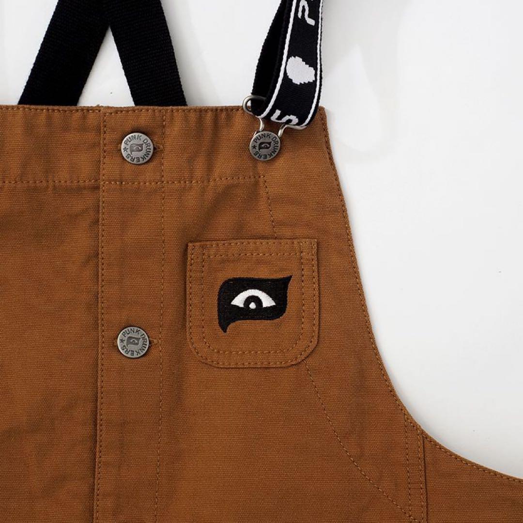 (新品タグ付き)PUNK DRUNKERS あいつ目オーバーオール