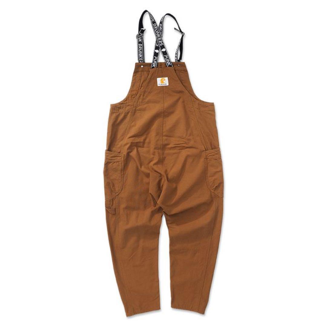 (新品タグ付き)PUNK DRUNKERS あいつ目オーバーオール