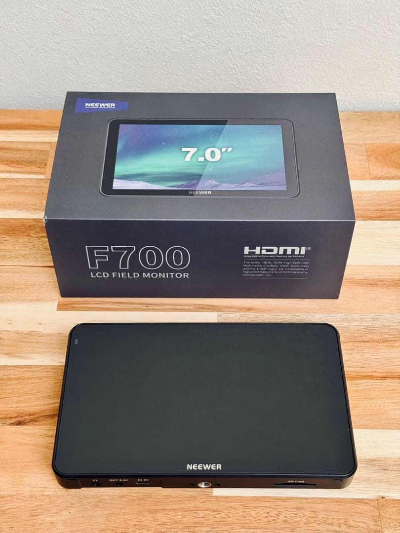NEEWER F700 カメラ モニター 動作確認のみ