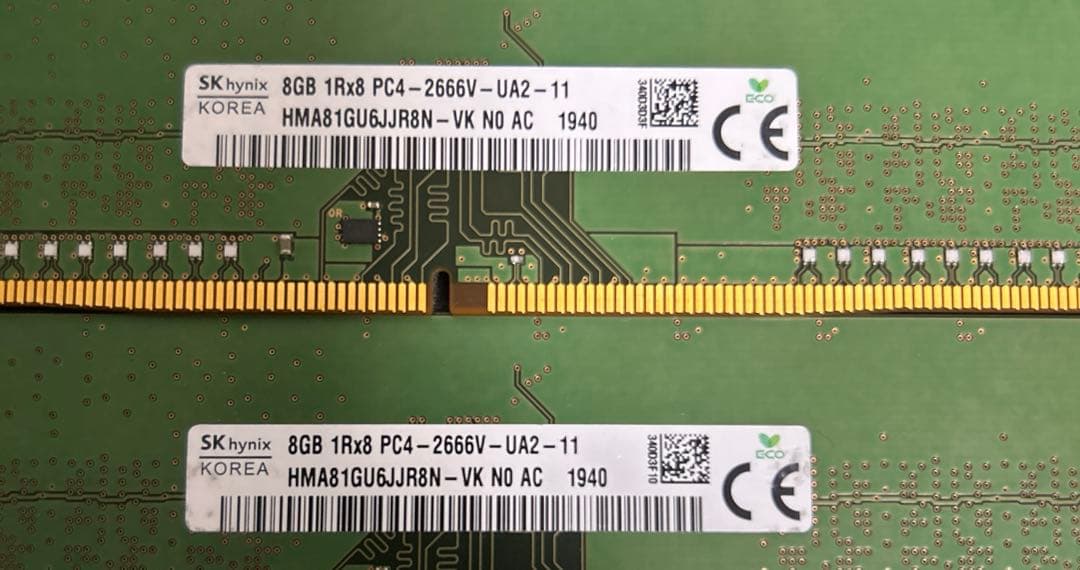 m*o様 DDR4 40GB メモリ 5枚セット