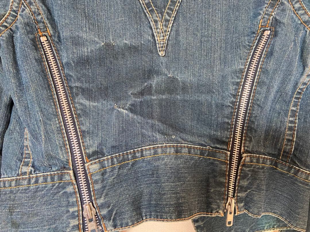 LEVI'S RED リーバイスレッド　デニムジャケット マルジェラ　ジッパー