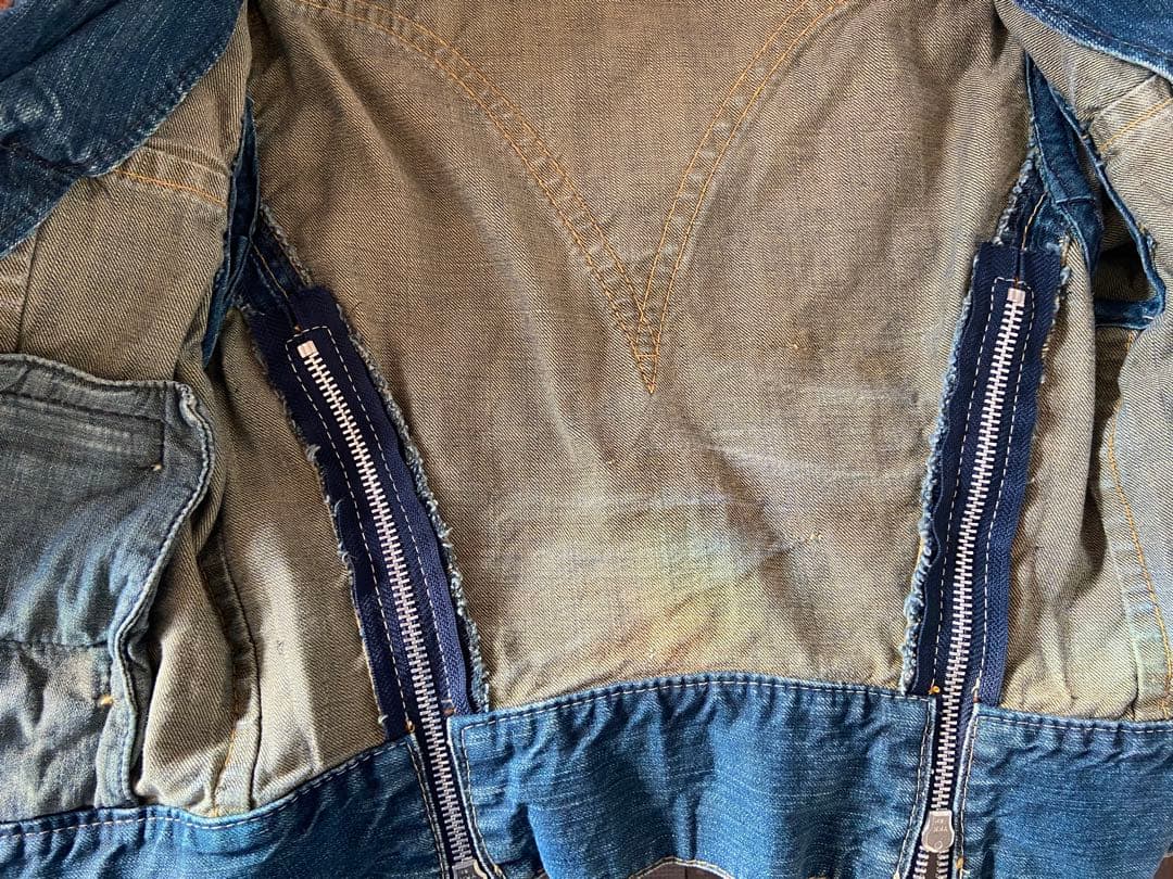 LEVI'S RED リーバイスレッド　デニムジャケット マルジェラ　ジッパー