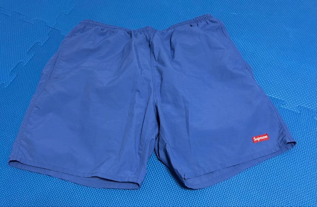 Supreme シュプリームNylon Water Short ブルー Lサイズ