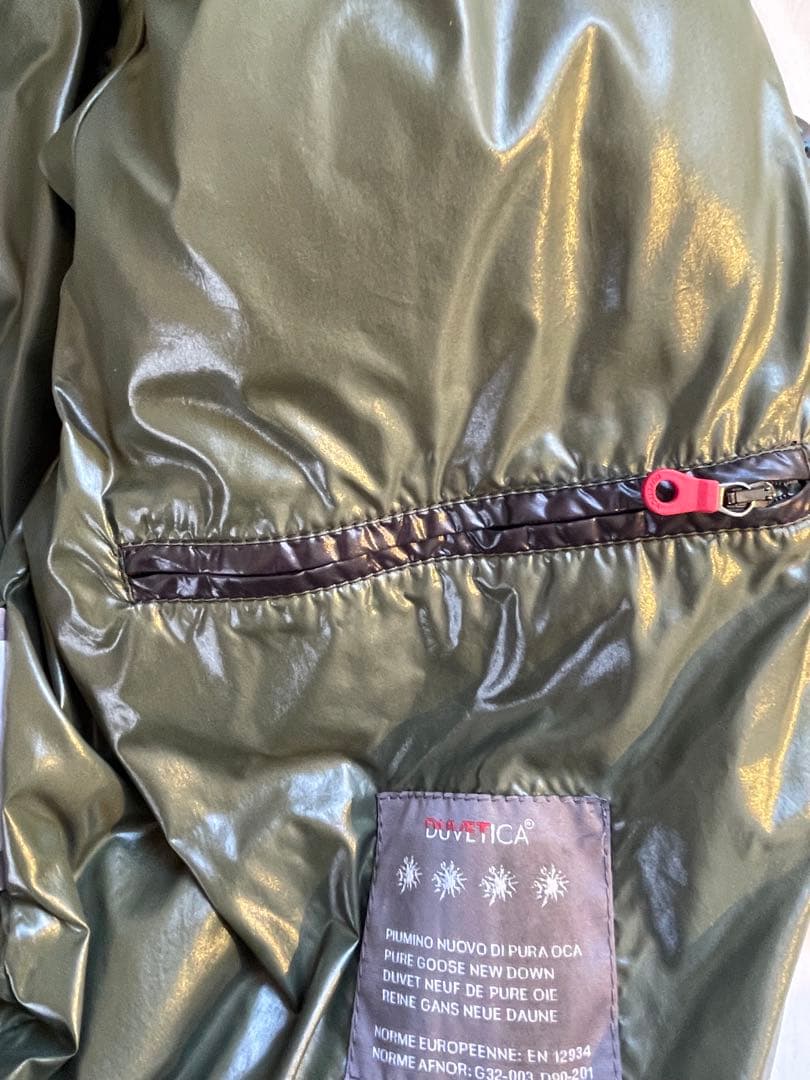 【超希少】’00s DUVETICA フード付きダウンジャケット 50サイズ