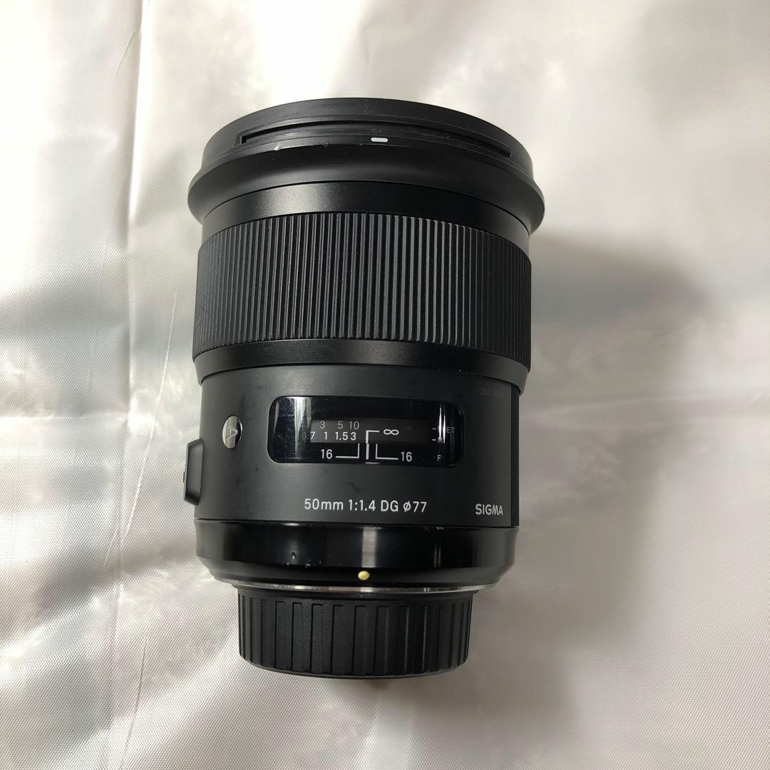 SIGMA 50mm F1.4 DG Art レンズ　Fマウント
